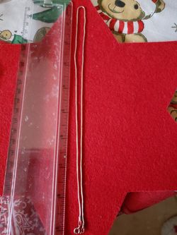 Stamped 925 Silver chain new