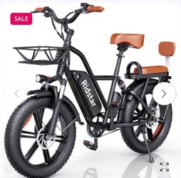 Ridstar® FM001 2-Seater Fat Tire Electric Bike