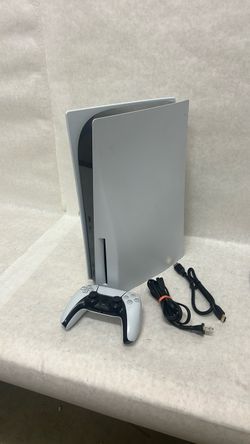 PlayStation five disc version with HDMI and power cord