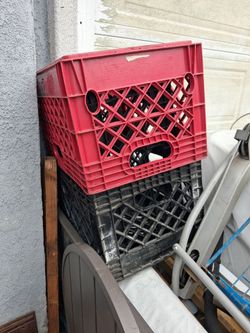 Milk crates
