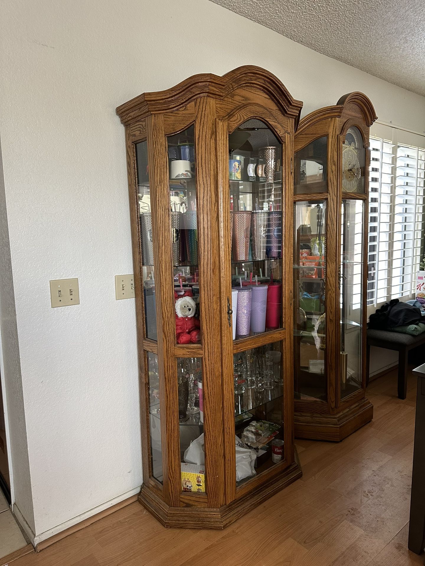 Oak Hutch