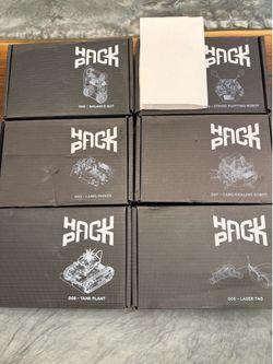 My husband signed my daughter up for a CrunchLabs subscription, and these boxes ended up sitting unopened. They’re all brand new in their original pac