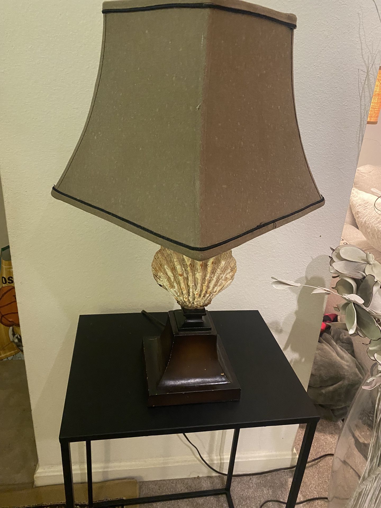 Vintage Sea Shell Lamp