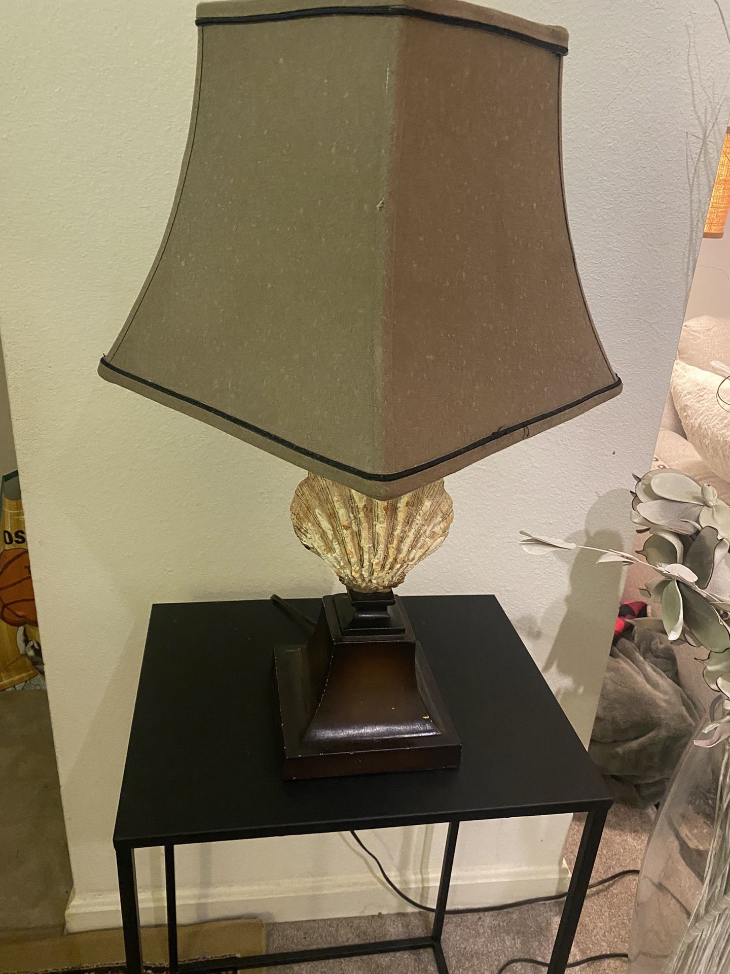 Vintage Sea Shell Lamp