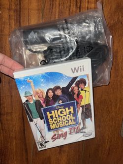 Wii Game High School Musical Sing It Kit