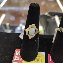 14k 3.6g Opal Ring sz 7