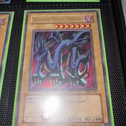 Yu Gi Oh Serpent Night Dragon