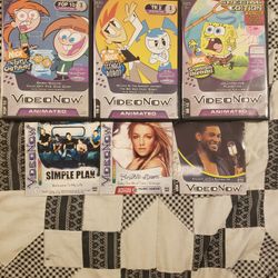 VideoNow/6-Animated&Music Video Cd's