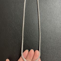 925 Sterling Silver Diamond Cut Necklace(Made in 🇮🇹 Italy)