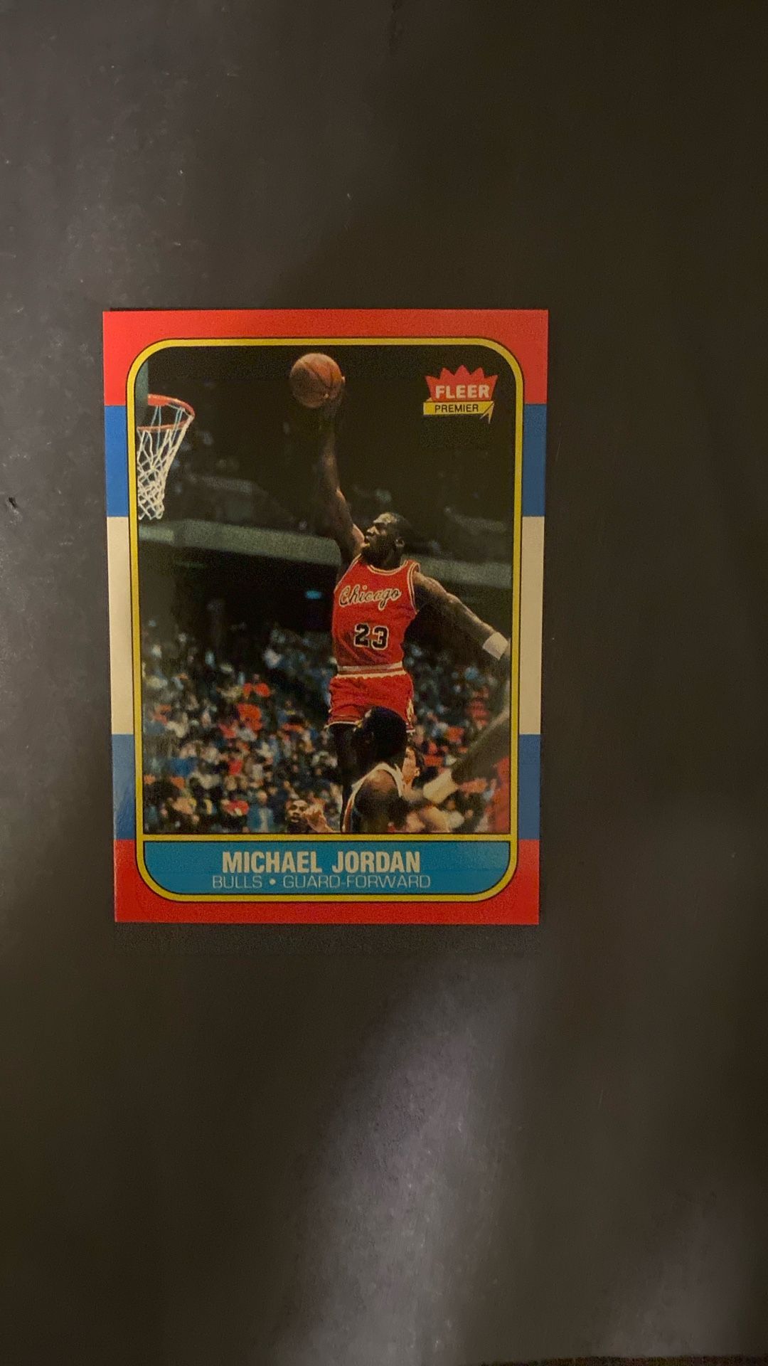 Michael Jordan Rookie Reprint 86 Style