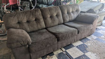 Brown couch