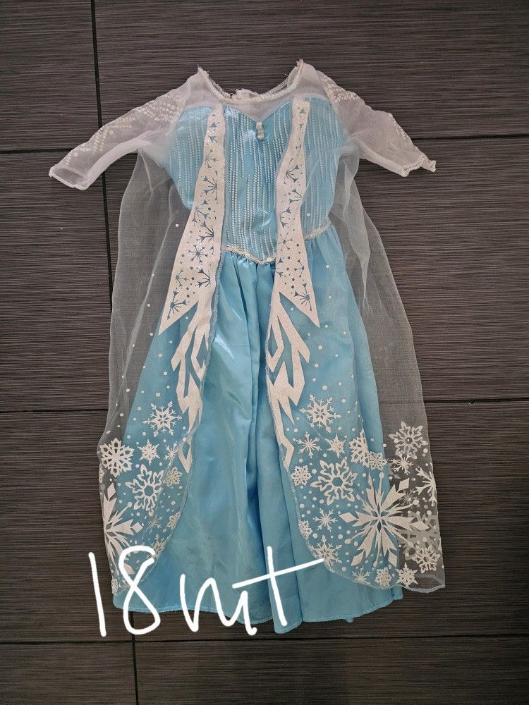 "FROZEN ELSA" COSTUME/DRESS