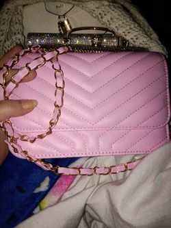New pink purse