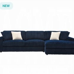 Royal Blue Sectional
