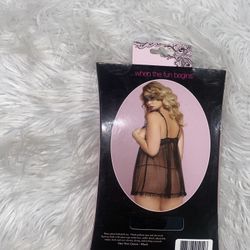 Seven ’til Midnight Plus Size  Babydoll Set