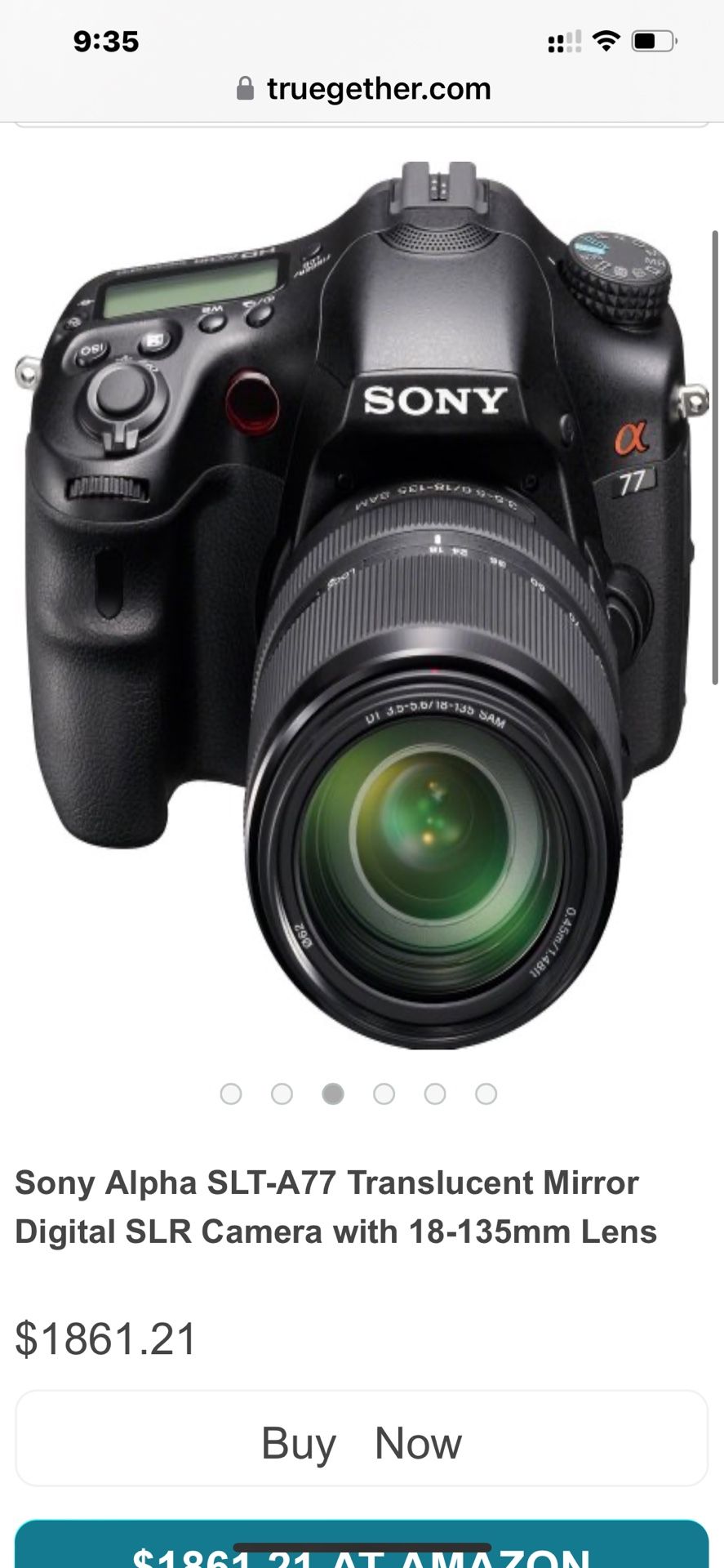 Are You A Photographer- Nice professional grade Sony A-77 And Many Accessories 3 Lens And 5 Lens Filters Remotes & More…. Sony SLT-A77V 24.0 MP)