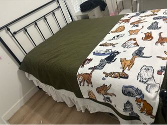 Full metal bed