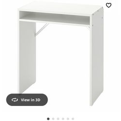 Desk With Extended Tray