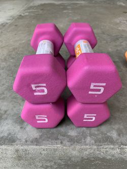Two sets of dumbbell weight each set $20