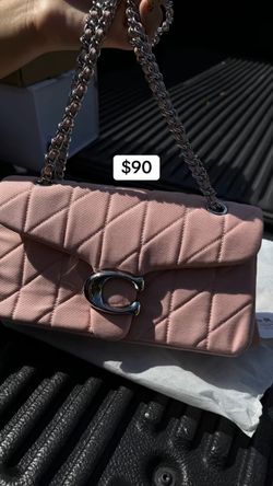 Coach pink tabby purse