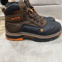 WOLVERINE OVERPASS WORK BOOTS 