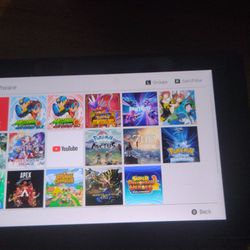 Nintendo Switch With Games(Read Description)