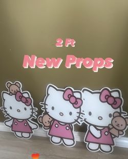 Hello Kitty Cut Outs