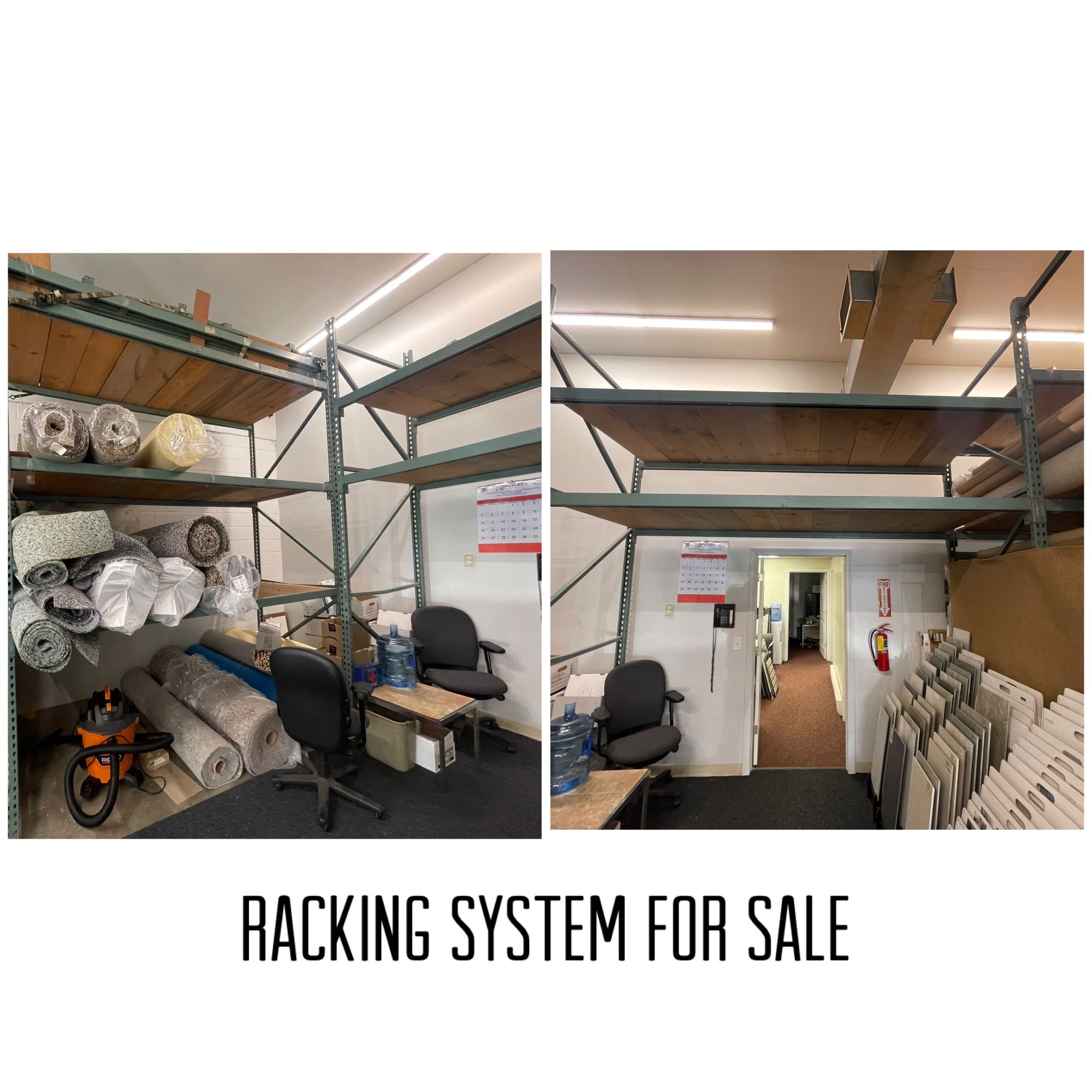 Commercial Shelf Rack System 