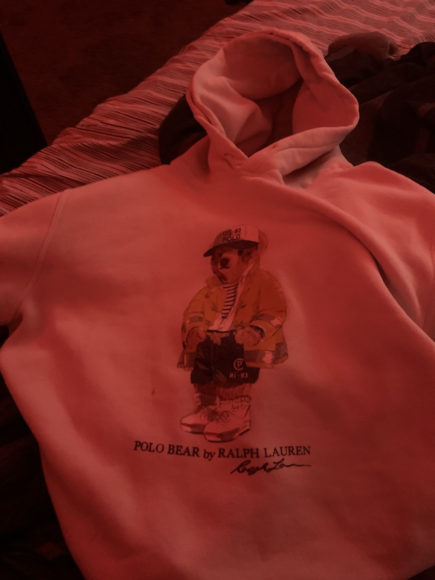 ralph laruen polo hoodie small