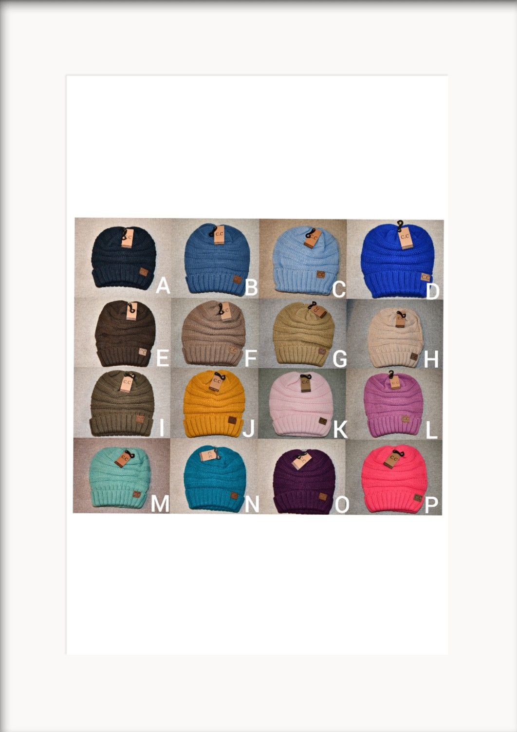 Beanies, C.C Beanies Adult Size