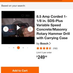 Bosch Hammer Drill