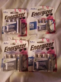 Energizer And Duracell Batteries
