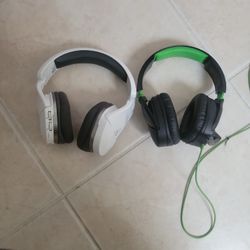 Stealth 600 And Turtle Beaxh Recon 70x Gaming Headphones 