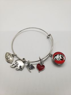 Georgia bulldogs bracelet