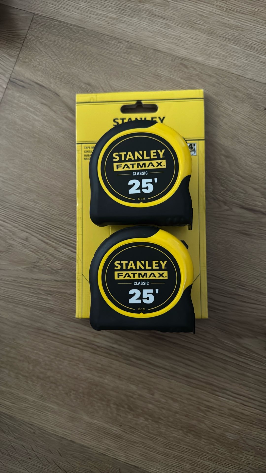 Stanley-Tape Measure 25ft NEW