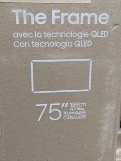 Samsung 75" The Frame QLED 4K TV (2024 Model - QN75LS03DAFXZA)