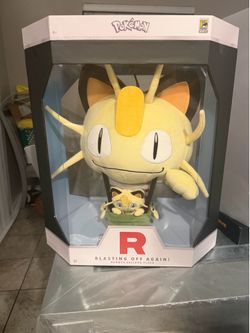 Pokémon plush sdcc 2026 meowth1000 LE