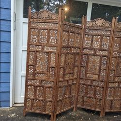 beautiful vintage room divider