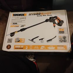 WORX 20V Power Share 320 PSI Hydroshot  Pressure Washer 
