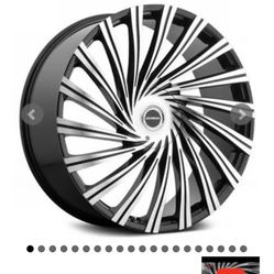 Strada 22 Inch Tornado Rims 