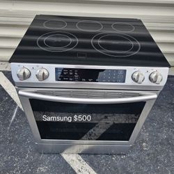 Samsung Slide In Stove Range 