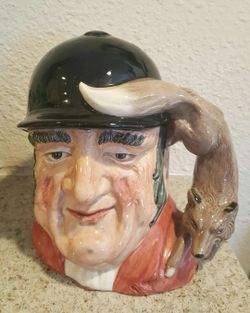 Large Gone Away Toby Jug, Royal Doulton D 6531, 1959 Doulton and Co Ltd, Toby Mug