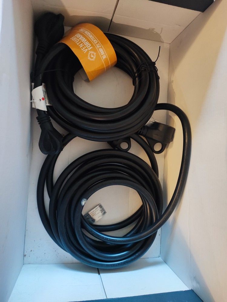 (2) 30 amp Extension Cables For RV