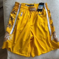 Nike Dri-Fit Los Angeles Lakers Dr.Buss City Edition Basketball Shorts Size M