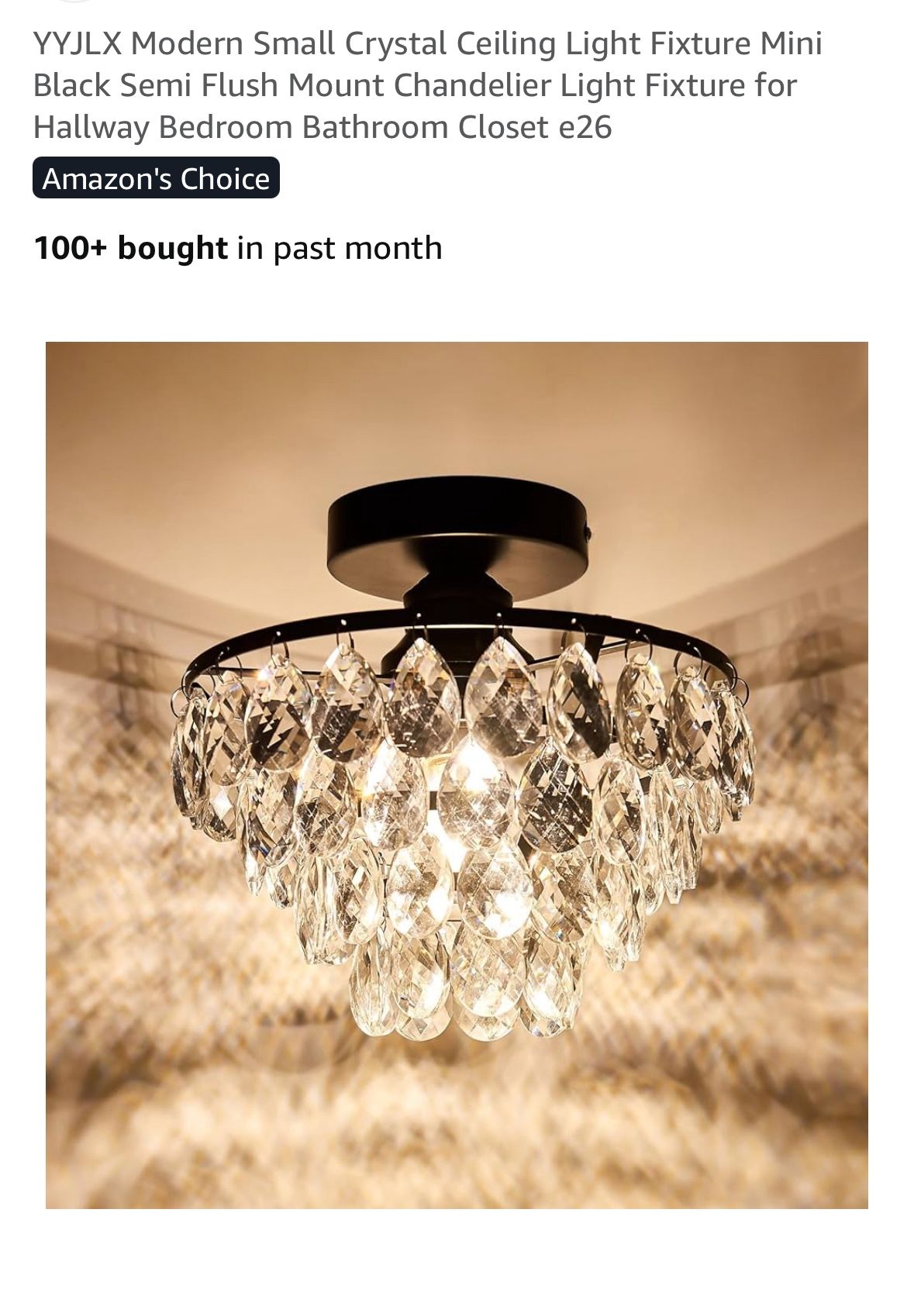 Chandelier Flush Mount