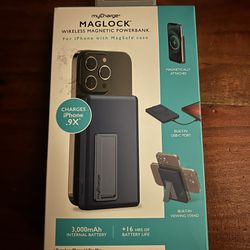 MyCharge Maglock Wireless Magnetic Power bank (brand New!)