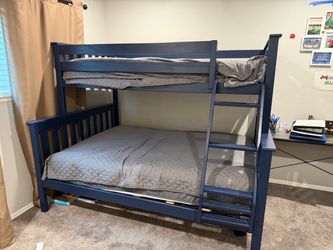 Bunk beds navy blue