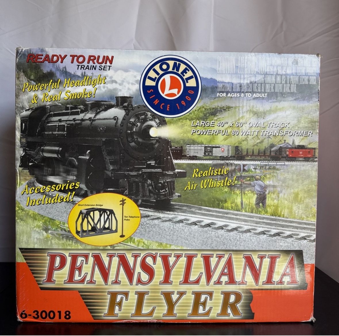 Lionel 6-30018 Pennsylvania Flyer Electric Train Set