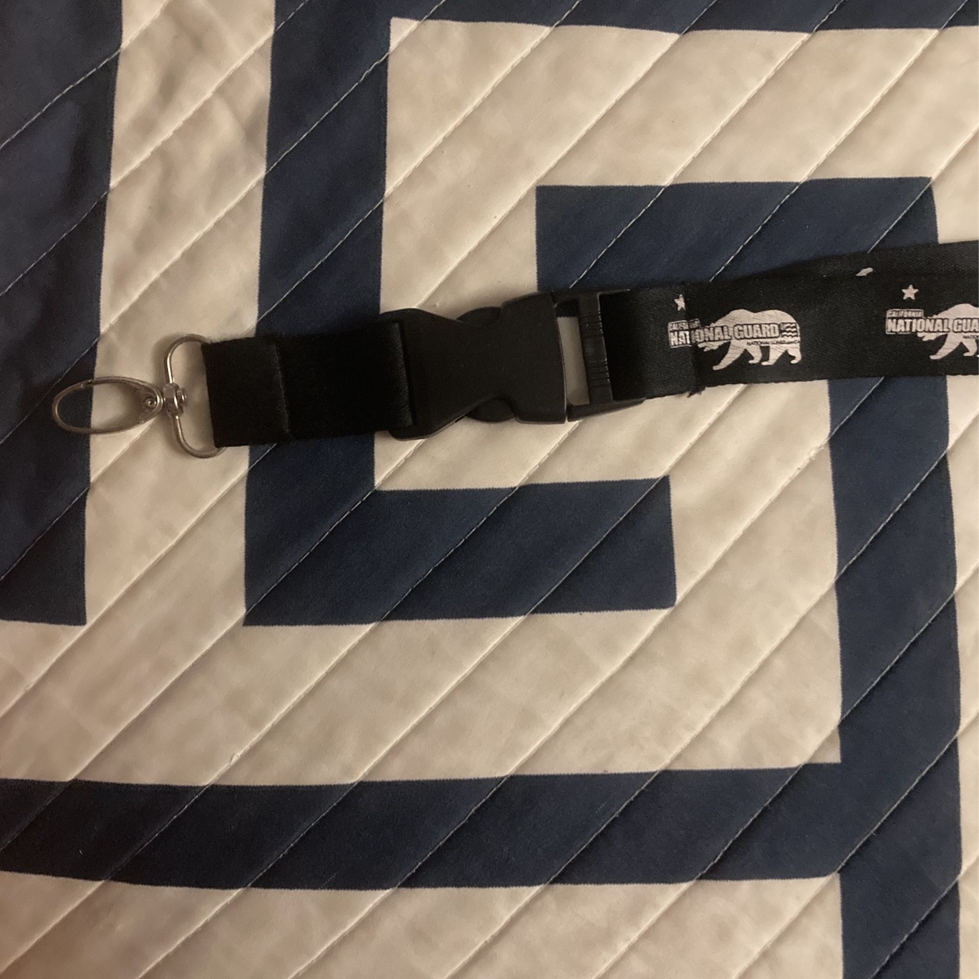 California National Guard Lanyard