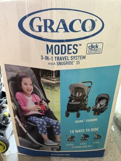 Stroller And Car Seat Combo - 3 In 1